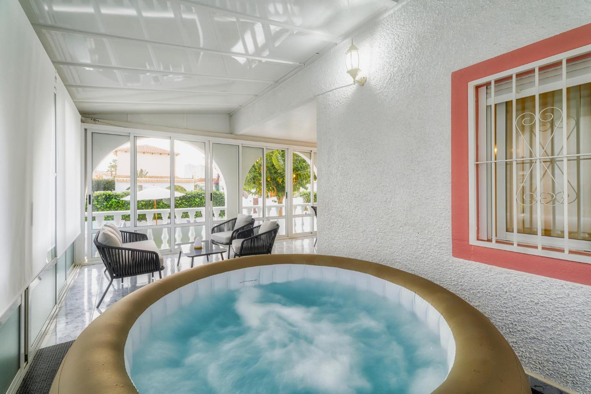 Villa Marie Estancia Premium En El Mar Menor Con Jacuzzi Climatizado Лос-Нарехос Екстер'єр фото